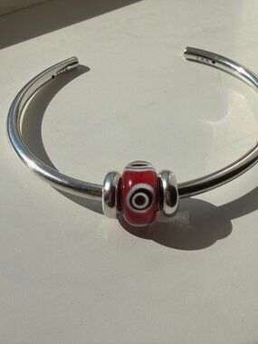Artisan Glass Bead - Tibet Style - Evil Eyes